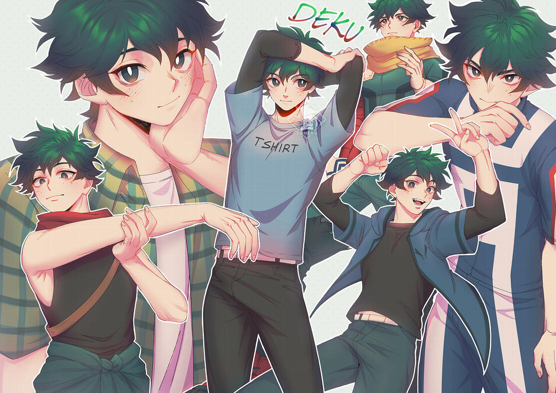 2024 Deku Sketch Page